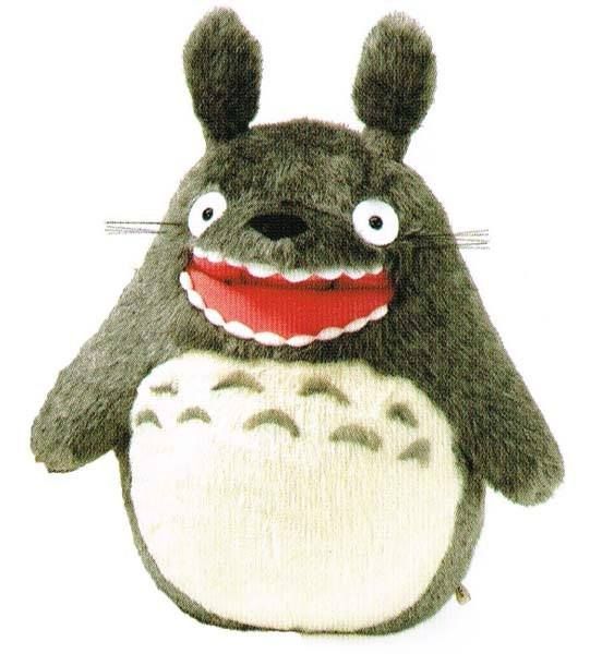 Mon voisin Totoro : Figurine en peluche Hurlant M (28 cm)