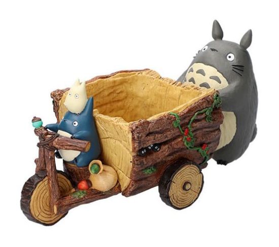 Mi Vecino Totoro: Recicla Totoro Diorama / Caja de Almacenamiento (13cm)