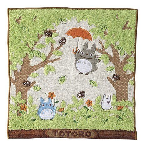 Mijn buurman Totoro: Shade of the Tree minihanddoek (25 x 25 cm) Pre-order