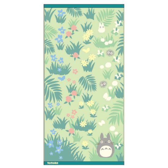 My Neighbor Totoro: Totoro & Butterfly Large Bath Towel (60cm x 120cm)