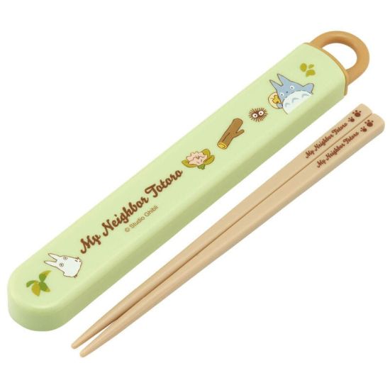 My Neighbor Totoro: Totoro & Catbus Chopsticks with Box (16cm) Preorder