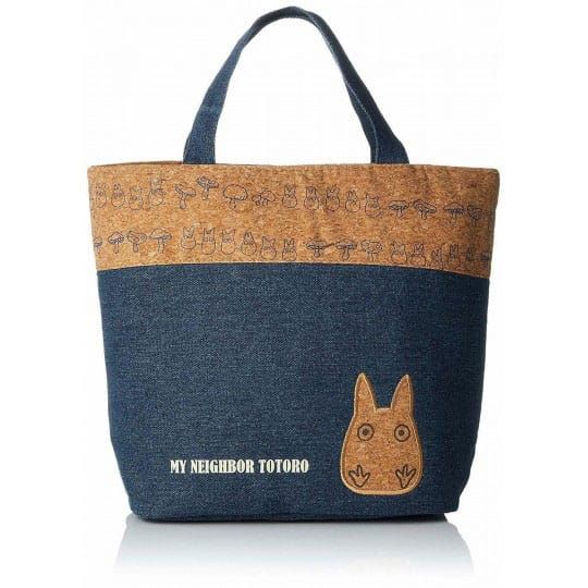 My Neighbor Totoro: Totoro Lunch Bag (Cork & Denim Style)