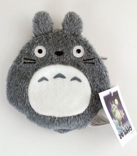 Mon voisin Totoro : Porte-monnaie en peluche Totoro (12 cm)