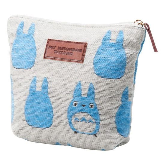 Mi vecino Totoro: bolso con silueta de Totoro (azul) Reserva