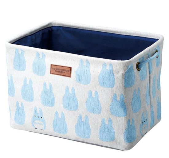 My Neighbor Totoro: Totoro Silhouette Storage Box (Blue) Preorder