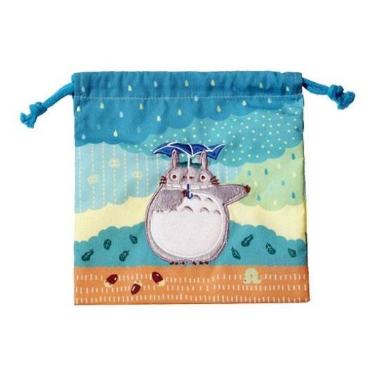My Neighbor Totoro: Totoro under the rain Laundry Storage Bag (20x19cm) Preorder