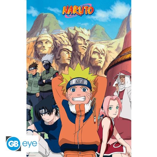 Naruto: Póster grupal (91.5x61 cm) Reserva