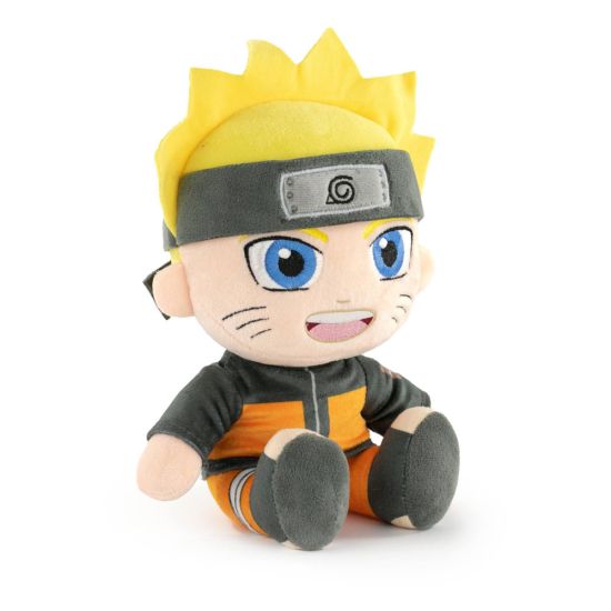 Naruto: Figura de peluche de Naruto sentado (25 cm) Reserva