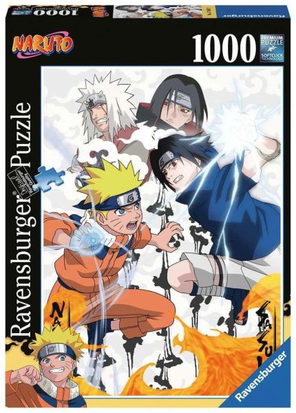 Naruto: Naruto vs. Sasuke Puzzle (1000 Teile)