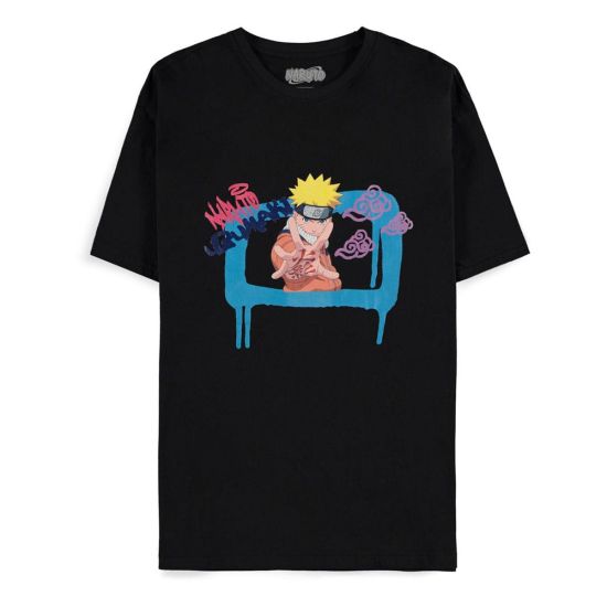 Naruto Shippuden: Graffiti-Quadrat-T-Shirt
