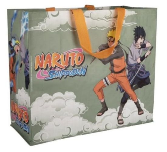 Naruto Shippuden: Reserva de bolsa de tela gris