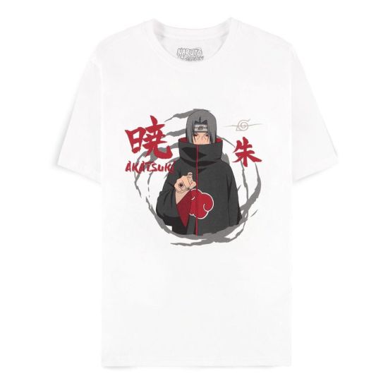 Naruto Shippuden: Itachi Uchiha Weißes T-Shirt