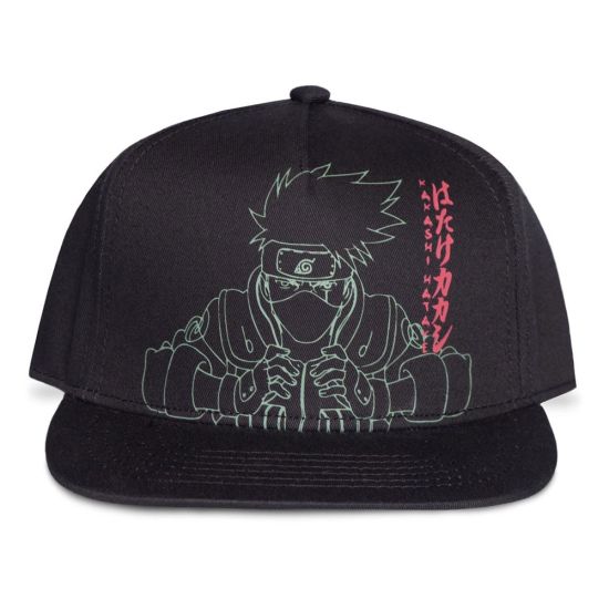 Naruto Shippuden: Kakashi Line Art-snapback-pet