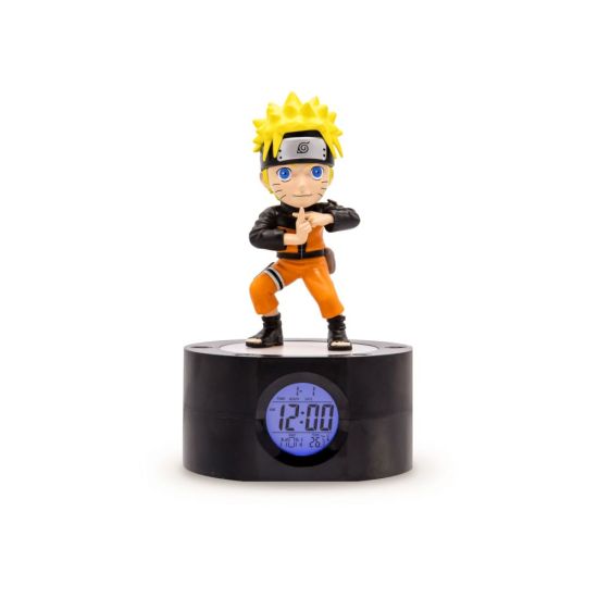 Naruto Shippuden: Reloj despertador Naruto con luz (18 cm)