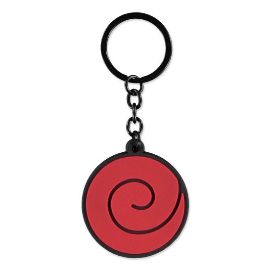 Naruto Shippuden : Porte-clés en caoutchouc du clan Uzumaki
