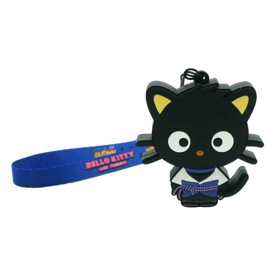 Naruto Shipudden x Hello Kitty: Chococat Sasuke PVC Keychain Preorder