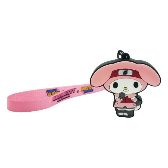 Naruto Shipudden x Hello Kitty: My Melody Sakura PVC Keychain Preorder