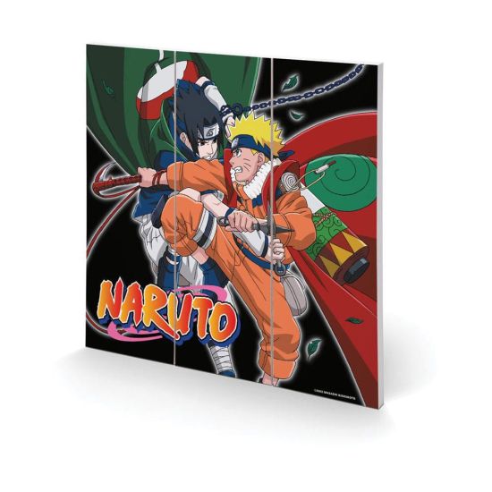 Naruto: Training To Surpass The Other Wooden Wall Art Preorder