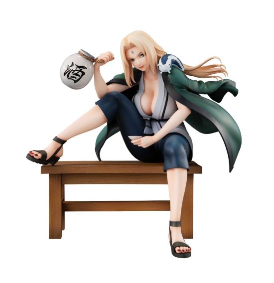 Naruto : Tsunade Ver. Statue en PVC 2 filles (16 cm)