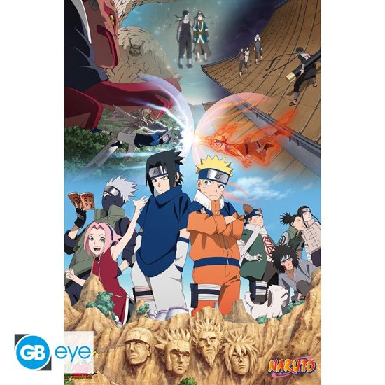 Naruto : Volonté du Feu Poster (91.5 x 61 cm)