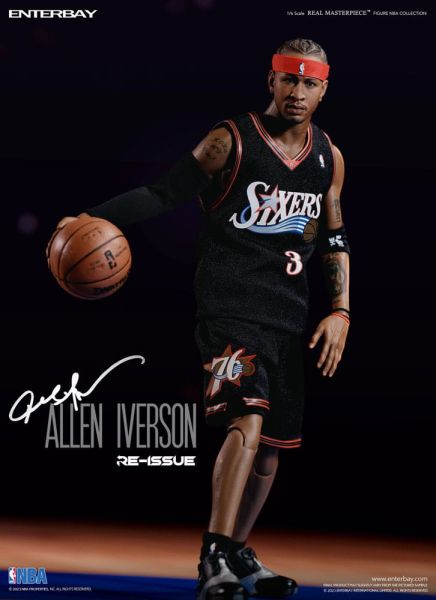 NBA Collection: Allen Iverson Real Masterpiece Action Figure Limited Retro Edition 1/6 (30cm) Preorder