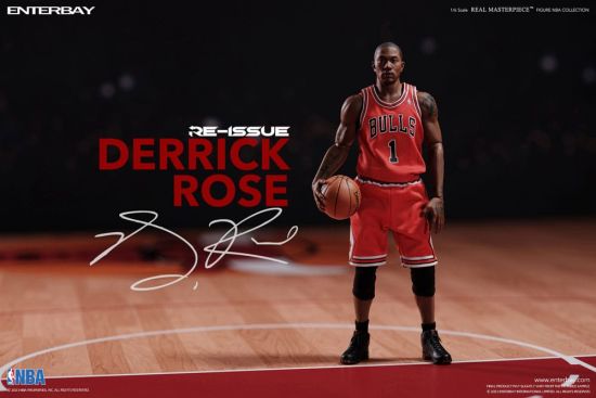 NBA Collection: Derrick Rose Real Masterpiece Action Figure Limited Retro Edition 1/6 (30cm)
