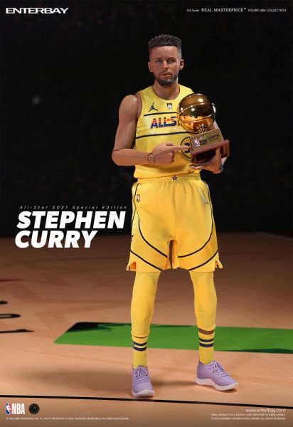 NBA Collection: Stephen Curry All Star 2021 Special Edition Real Masterpiece Action Figure 1/6 (30cm)