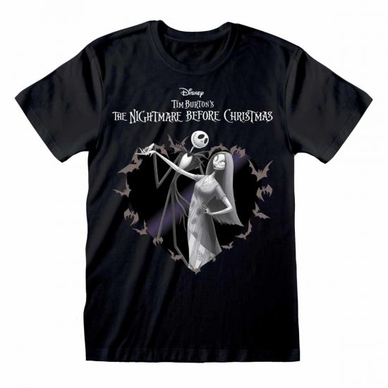 Nightmare Before Christmas: Bat Heart T-Shirt