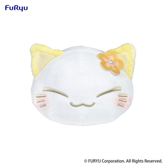 Nemuneko: figura de peluche de gato amarillo (18 cm) Reserva