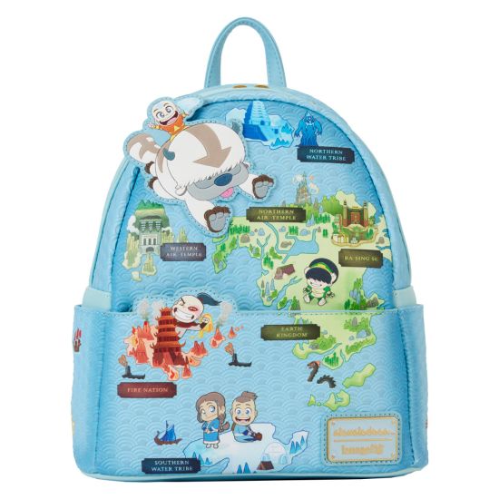 Loungefly: Avatar The Last Airbender Map Mini Backpack