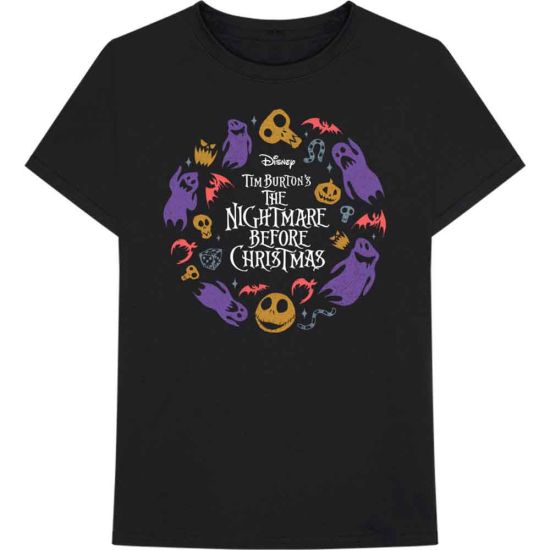 Pesadilla antes de Navidad: camiseta de vuelo de personajes