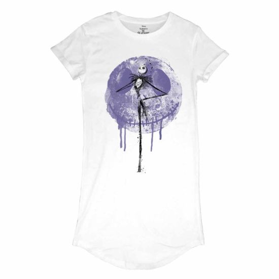 Nightmare Before Christmas: Moon Drip (T-Shirt-Kleid)
