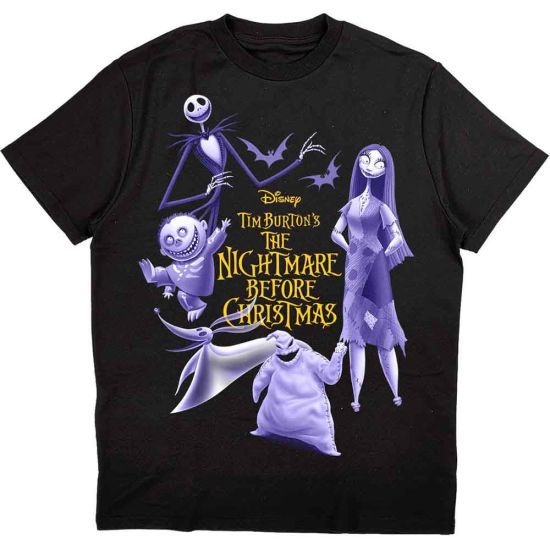 Nightmare Before Christmas: Purple Characters T-Shirt