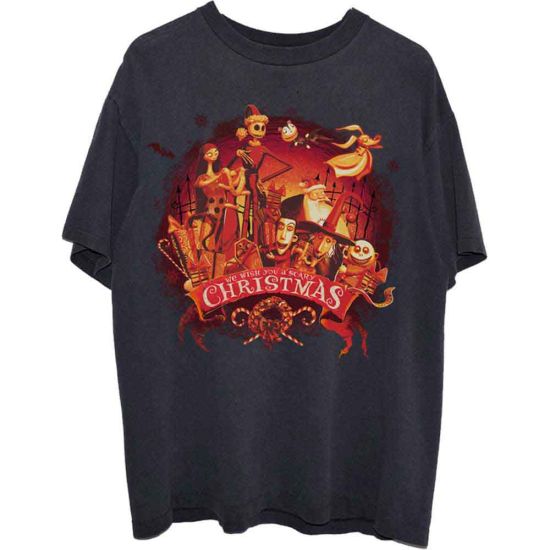 Nightmare Before Christmas: We Wish You A Scary Christmas T-Shirt