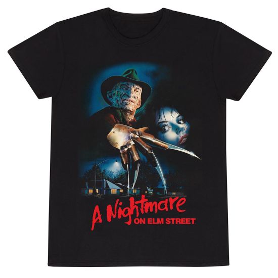 Pesadilla en Elm Street: póster con el logotipo (camiseta)