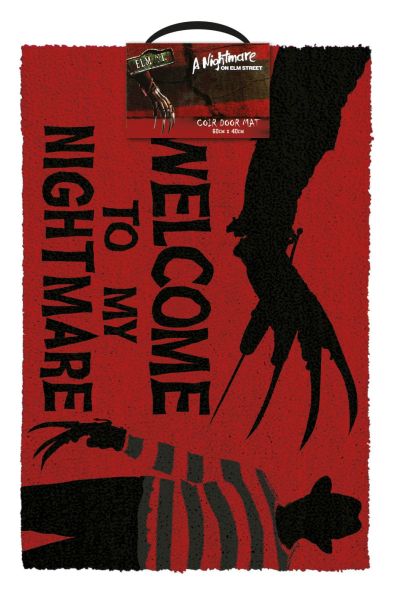 Nightmare on Elm Street: Welcome Nightmare-deurmat (40 cm x 60 cm) Pre-order
