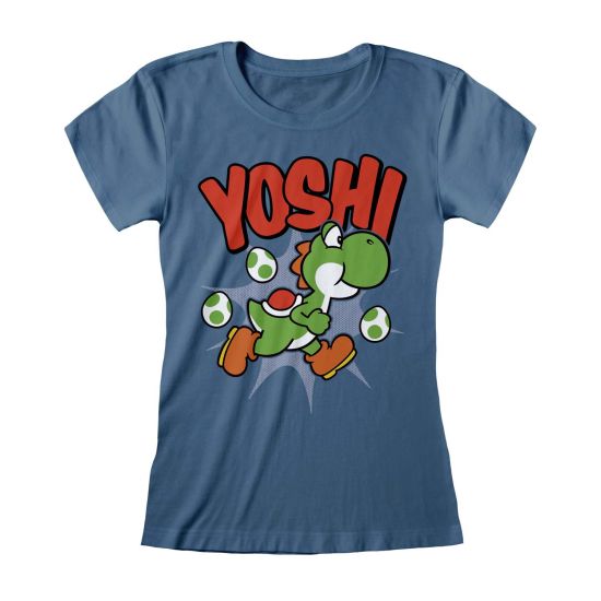 Nintendo Super Mario: Yoshi (getailleerd T-shirt)
