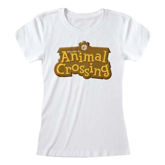 Nintendo Animal Crossing: Logo 3D T-shirt ajusté
