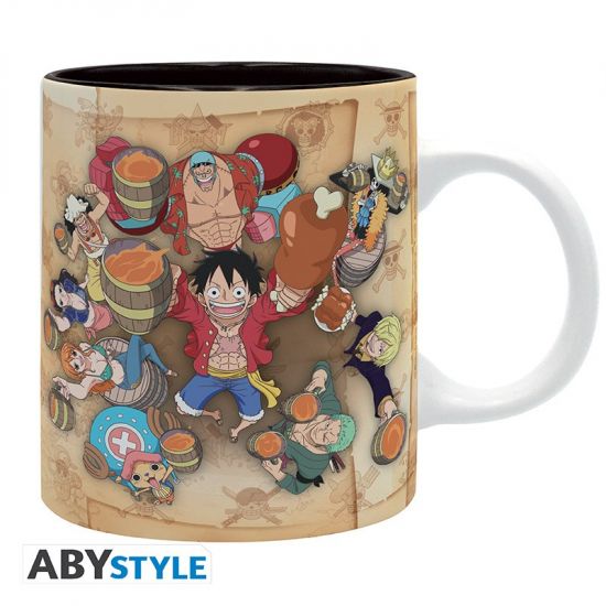 Taza One Piece: 1000 Logs Cheers