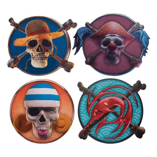 One Piece: Characters #1 Coaster 4-Pack Preorder
