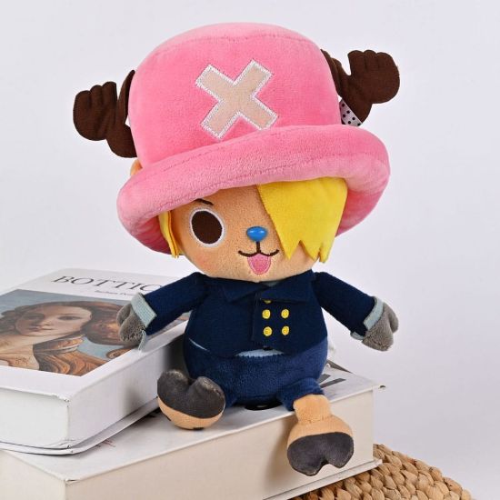 One Piece: Chopper x Sanji Plush Figure (20cm) Preorder