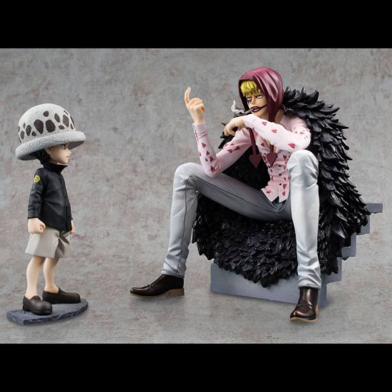 One Piece: Corazon & Law Excellent Model Limited P.O.P PVC Statue Limited Edition (17cm)