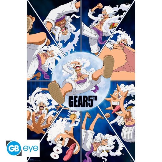 Eén stuk: Gear 5e Looney-poster (91.5x61cm)