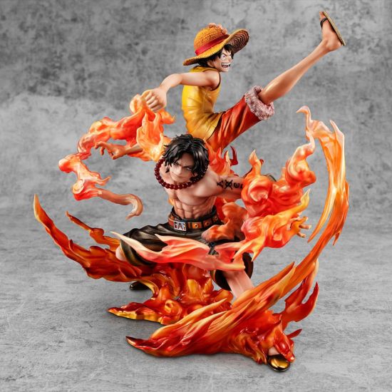 One Piece: Luffy & Ace Bond between Brothers 20th Limited Ver. P.O.P NEO-Maximum PVC Statue (25cm)