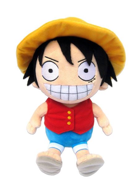 One Piece : Figurine en peluche Luffy (32 cm) Précommande