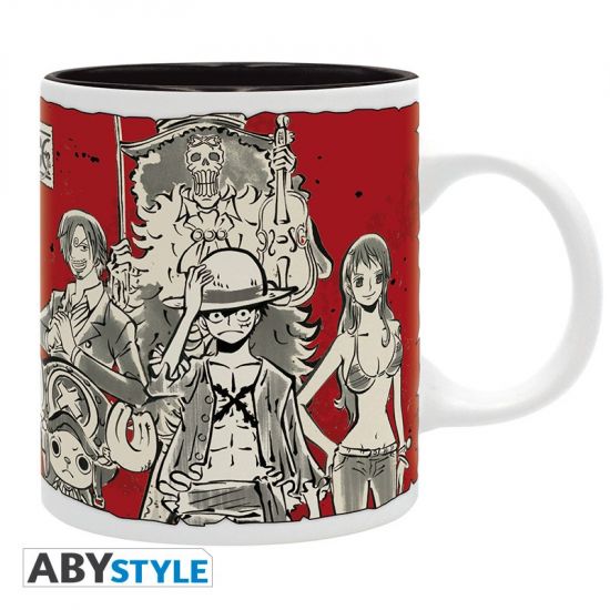 One Piece: Luffy's Crew Japanese Style Mug - Merchoid
