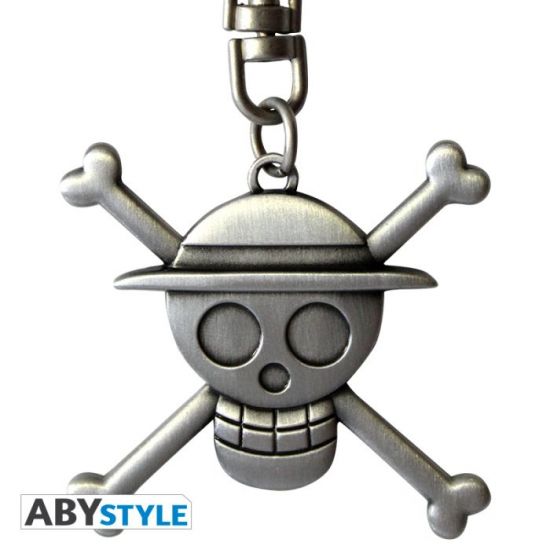 Eén stuk: Luffy Skull 3D Premium sleutelhanger vooraf bestellen