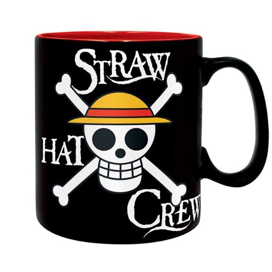 One Piece: Ruffy & Skull Große Tasse