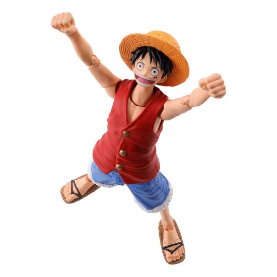 One Piece : Figurine d'action Monkey D. Ruffy Romance Dawn SH Figuarts (15 cm) Précommande