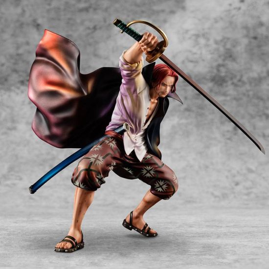 One Piece: Red-haired Shanks P.O.P Playback Memories PVC Statue (21cm) Preorder